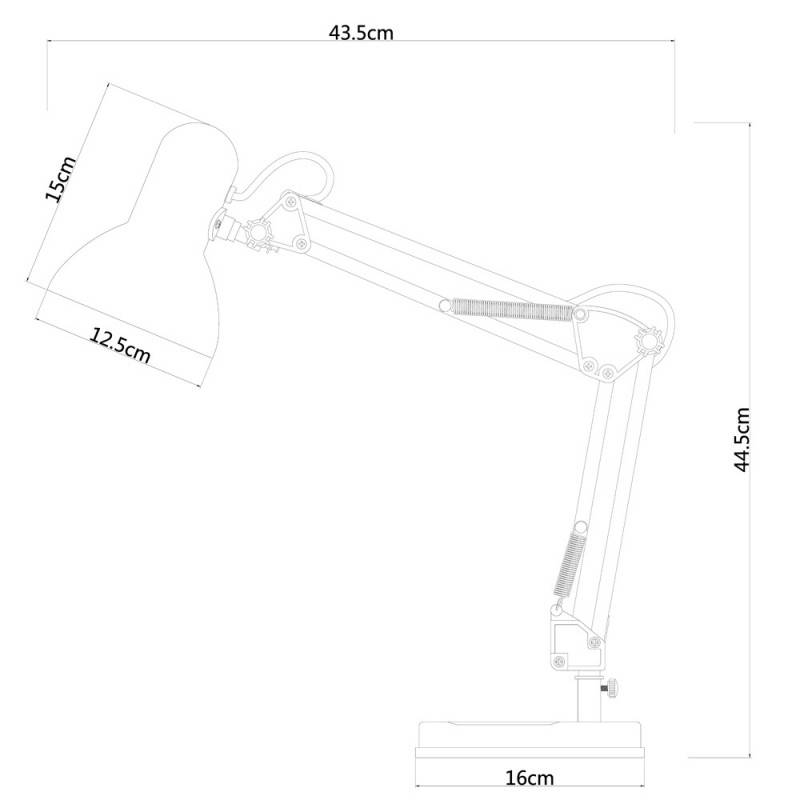 Настольная лампа ARTE Lamp A1330LT-1BK