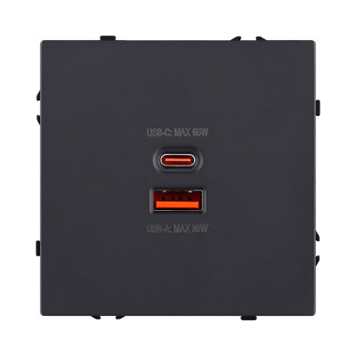 Розетка KOLLINGER EC-024BK