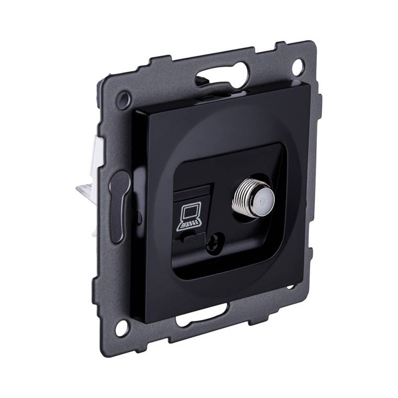 Розетка KOLLINGER REA-022BK