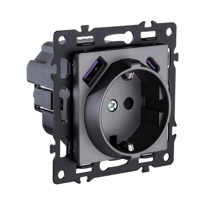 Розетка KOLLINGER AS-016GY