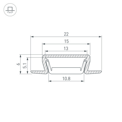 Профиль Arlight 040019