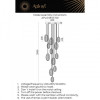 Каскадная люстра APLOYT APL.048.03.102