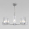 Подвесная люстра Eurosvet 60133/8 серебро