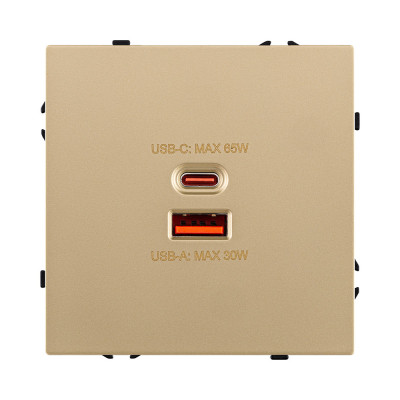 Розетка KOLLINGER EC-024GD