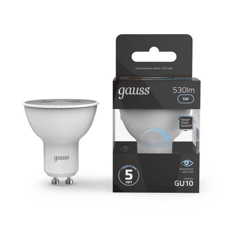 Светодиодная лампа Gauss 101506205-D