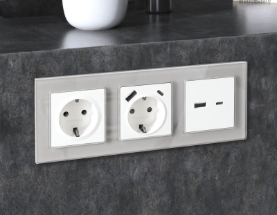 Розетка Ambrella Volt MA126010