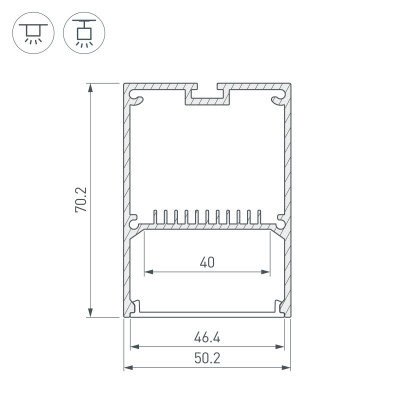 Профиль Arlight 031669