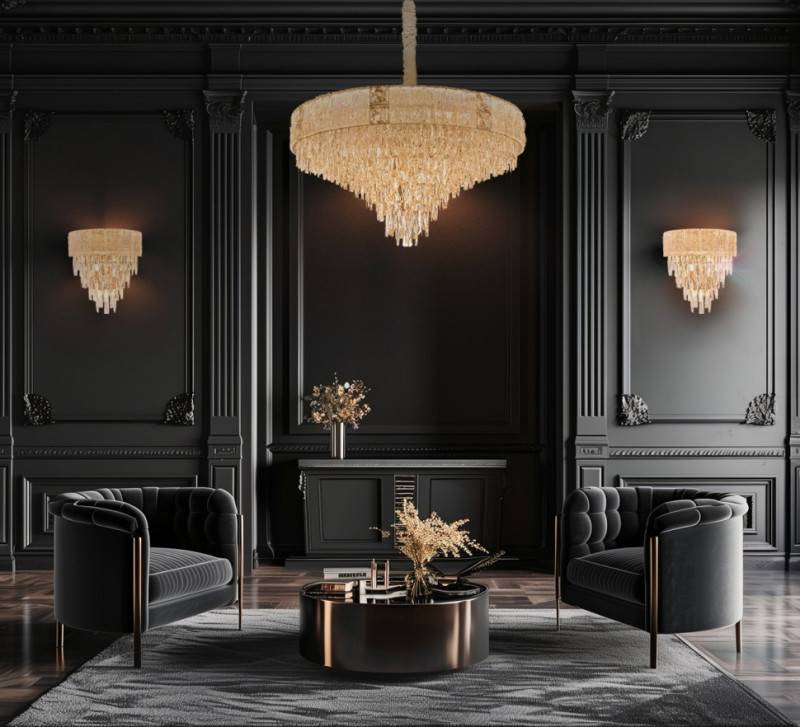 Подвесная люстра Fluorite FL1058-27P