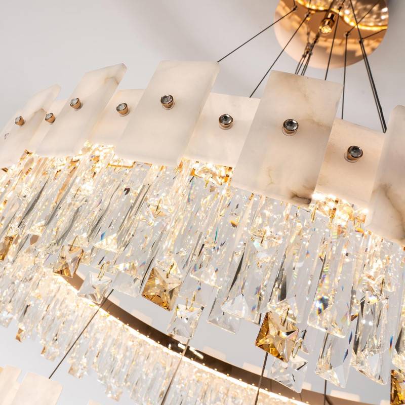 Подвесная люстра MODELUX ML.6980.800.500P GD