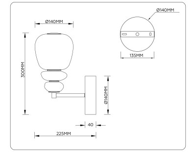 Бра Ambrella Light LH53168