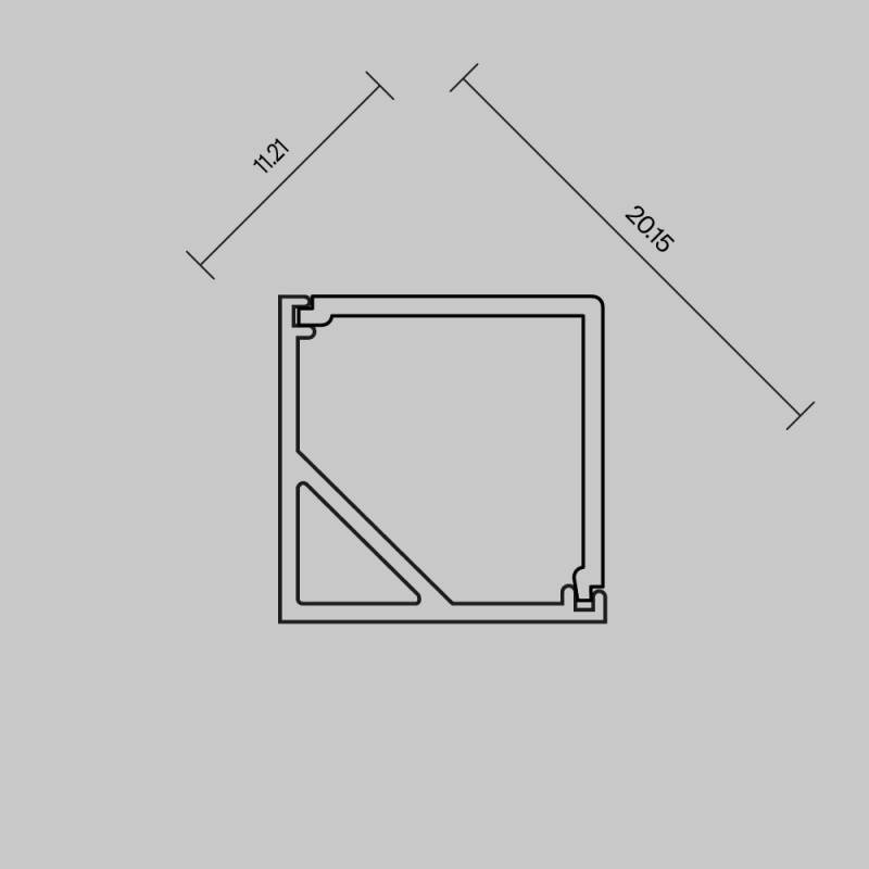 Экран Maytoni Technical 642028