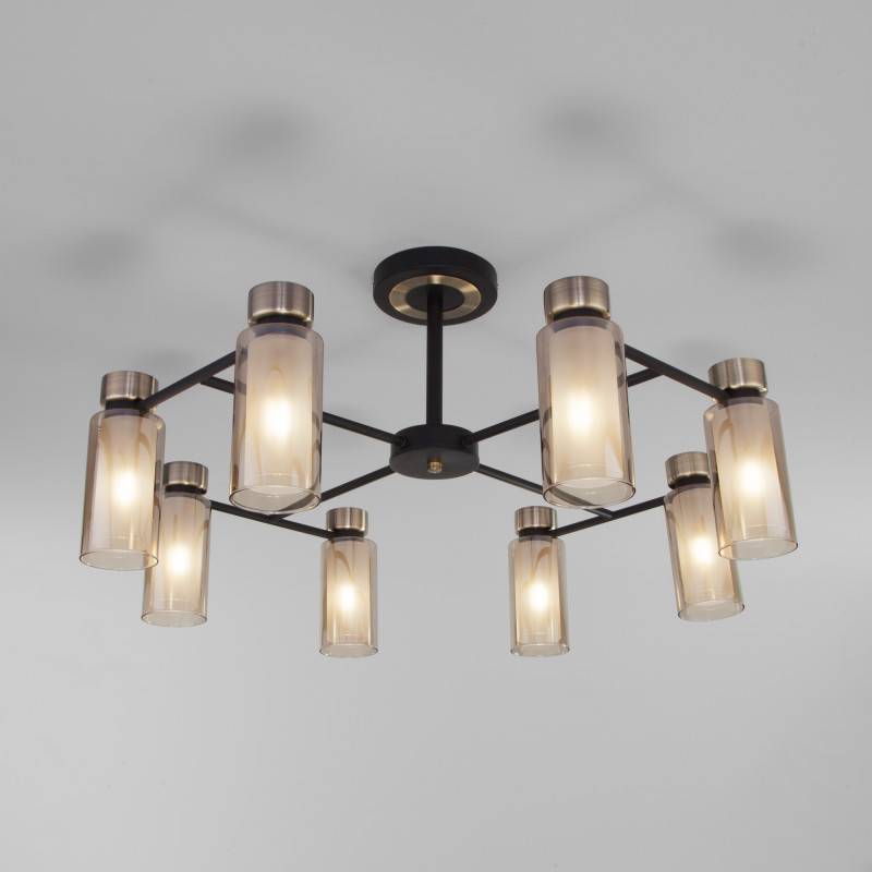 Люстра на штанге Eurosvet 70115/8 черный