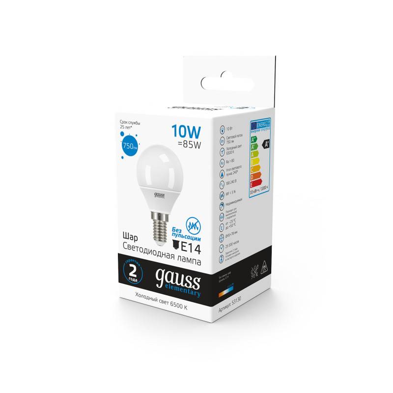 Светодиодная лампа Gauss 53130