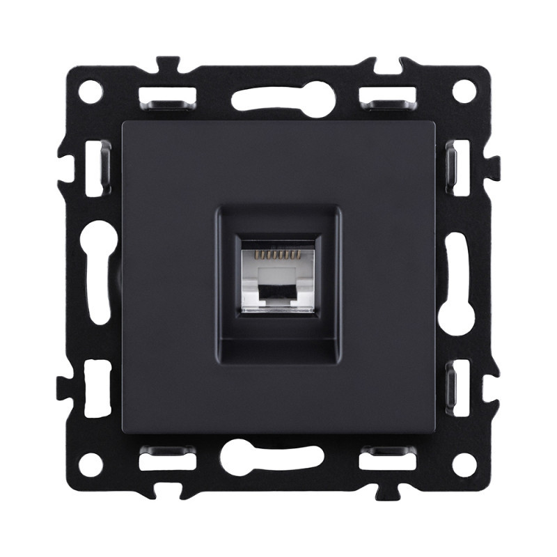 Розетка KOLLINGER AS-017BK