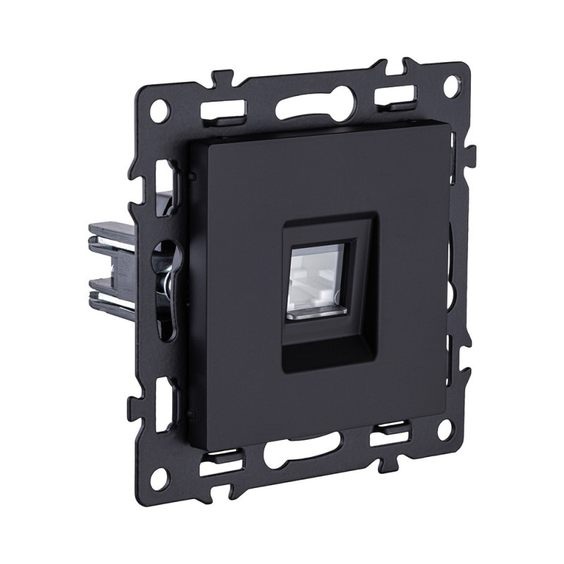 Розетка KOLLINGER AS-017BK