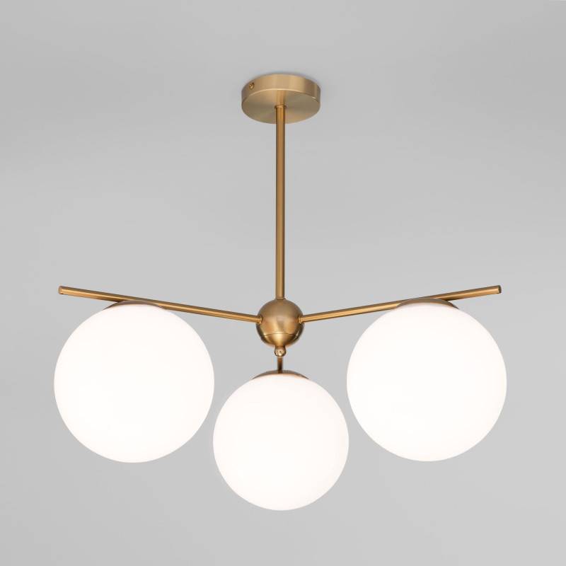 Люстра на штанге Eurosvet 60147/3 латунь