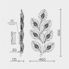 Бра MODELUX MS.250.07 GD
