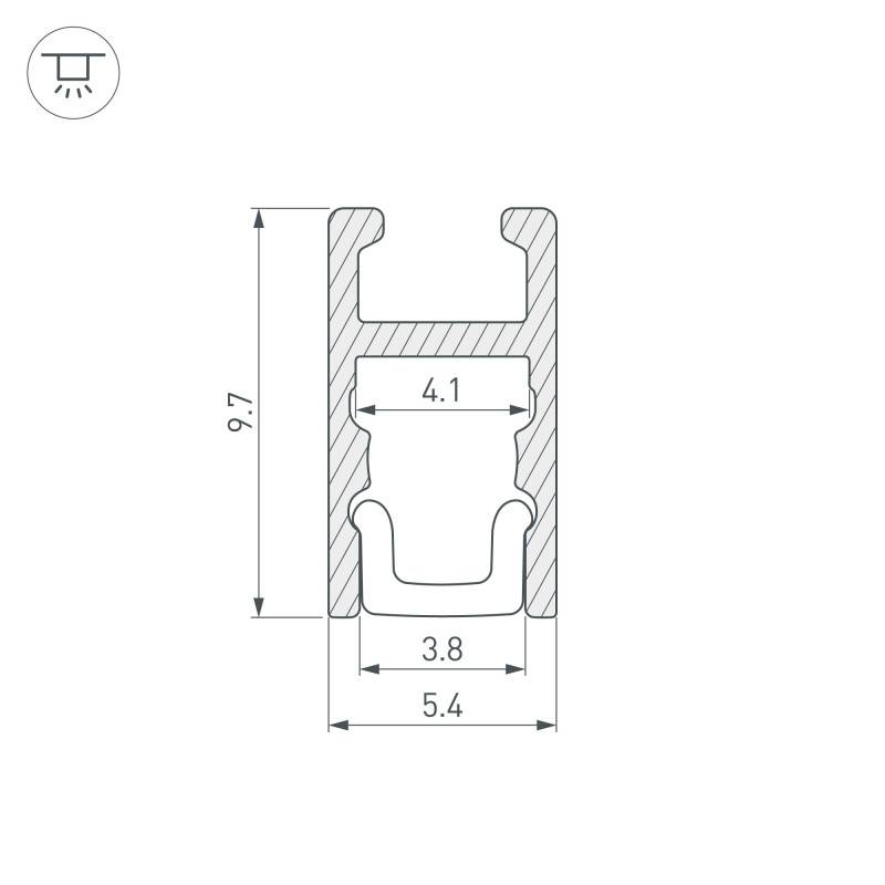 Профиль Arlight 036385