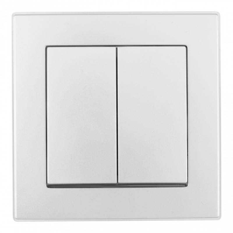 Выключатель Arte Milano SET06-1-30-2 silver