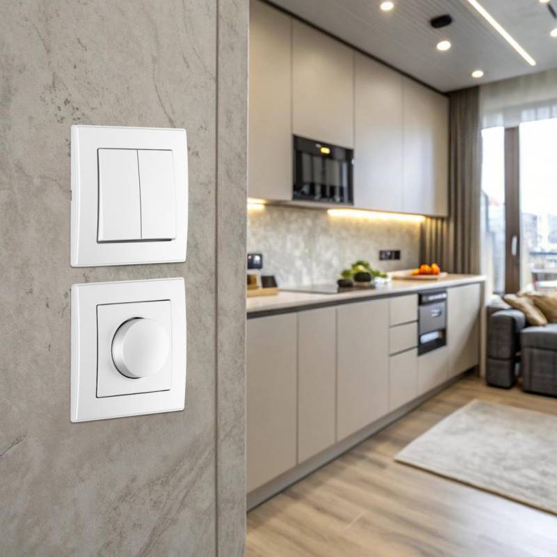 Выключатель Arte Milano SET06-1-30-2 silver