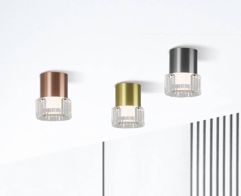 Накладной светильник ITALLINE IT014-0202 dark silver