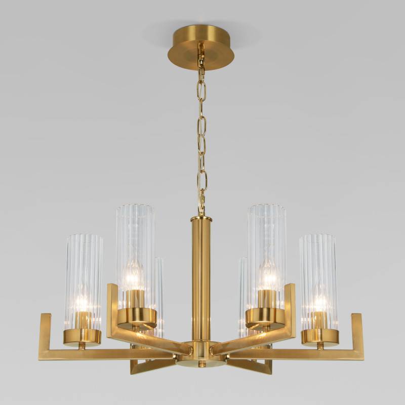 Подвесная люстра Eurosvet 60133/6 латунь