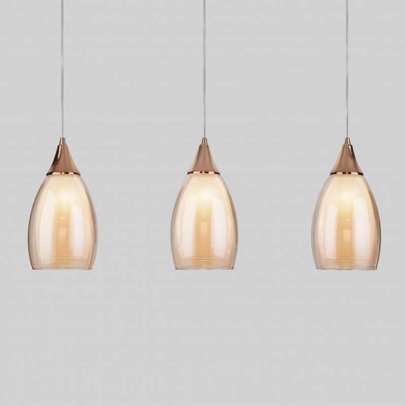 Подвесной светильник Eurosvet 50285/3 золото