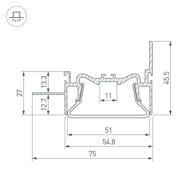 Профиль Arlight 035771