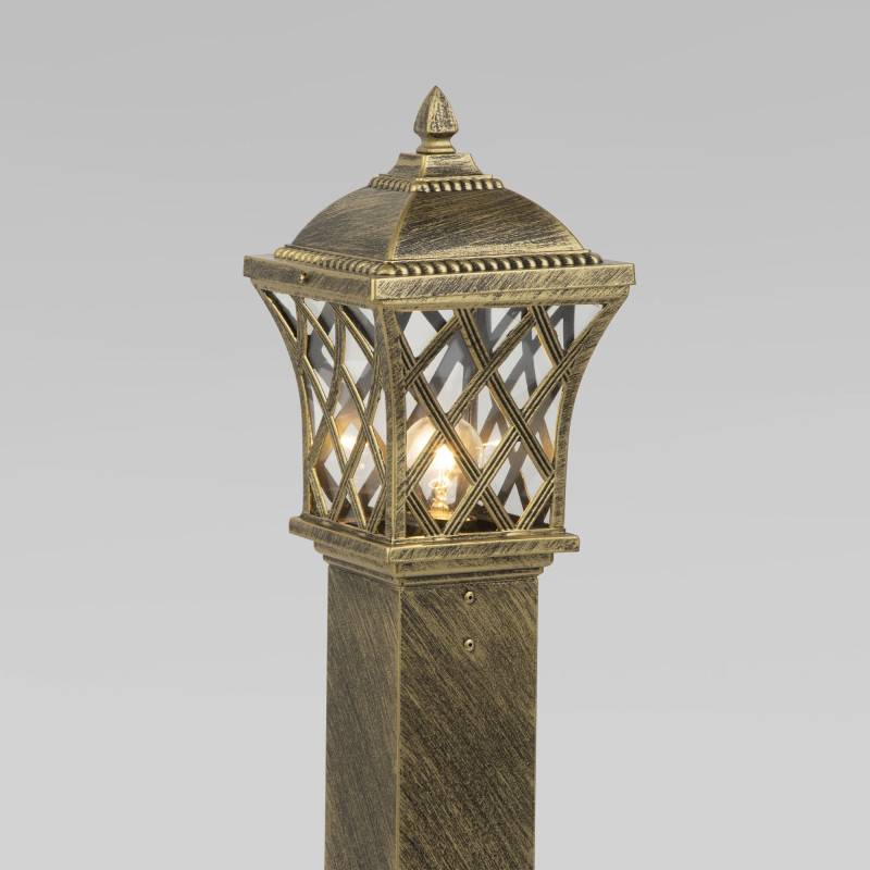 Садово-парковый светильник Elektrostandard Cassiopeya F черное золото (GL 1018F)