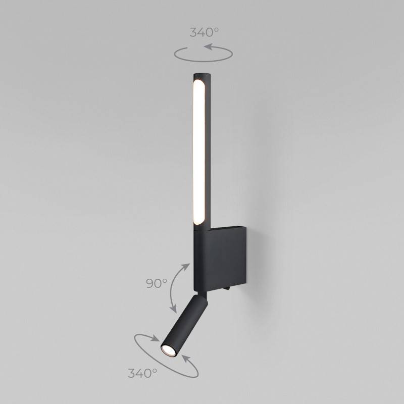 Бра Elektrostandard Sarca LED черный 4000К (40111/LED)