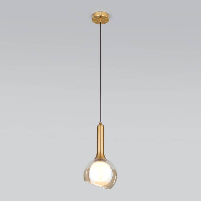 Подвесной светильник Eurosvet 50188/1 янтарный