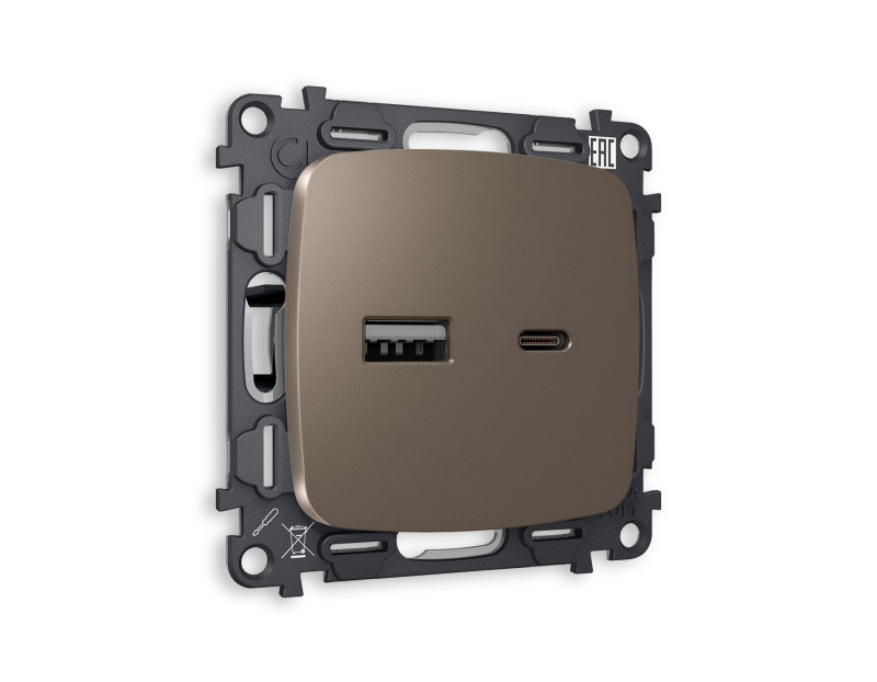 Розетка Ambrella Volt MO641010