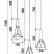 Подвесной светильник Maytoni Spider T021-03-B