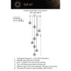 Каскадная люстра APLOYT APL.084.06.27