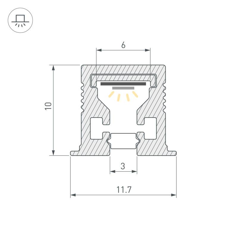 Профиль Arlight 055322
