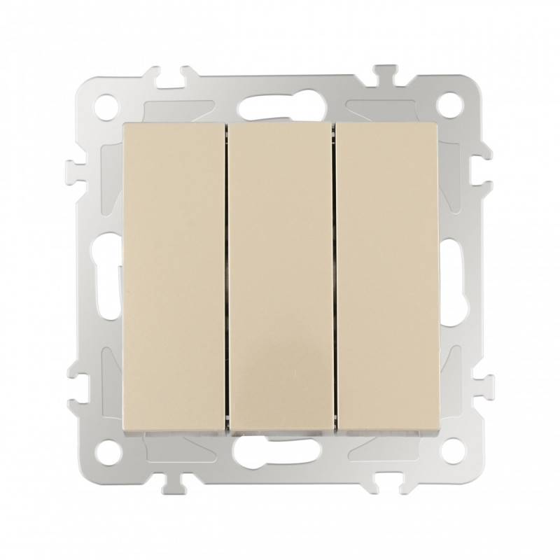 Выключатель Arte Milano 206.30-3.shampan