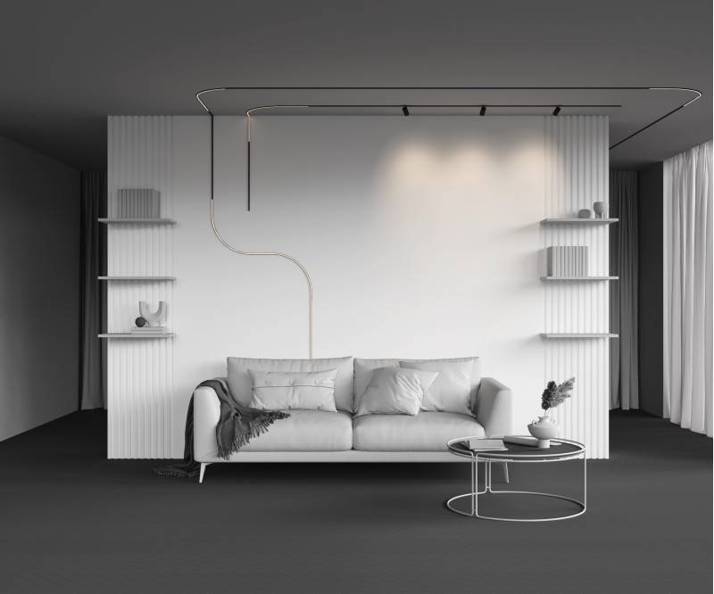 Светильник на шине Maytoni Technical TR186-1-8W2.7K-B