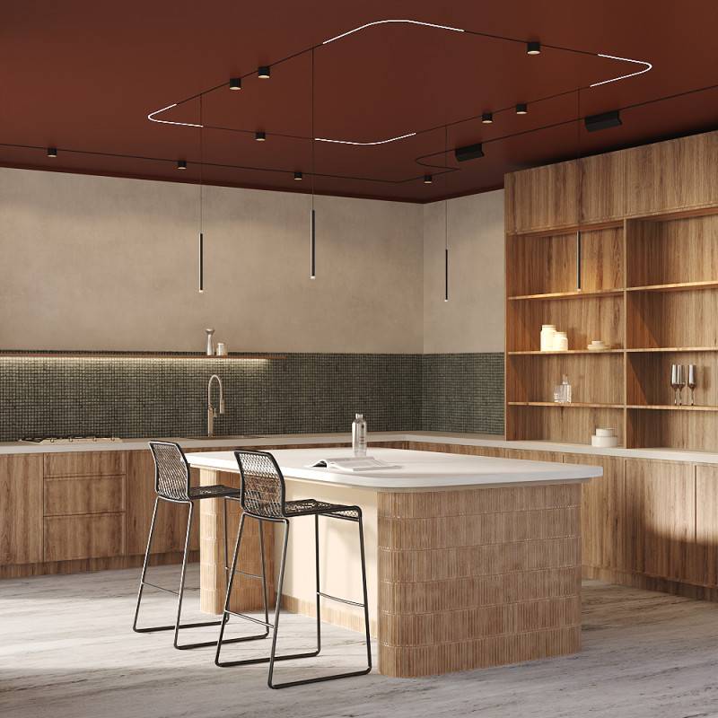 Светильник на шине Maytoni Technical TR186-1-8W2.7K-B