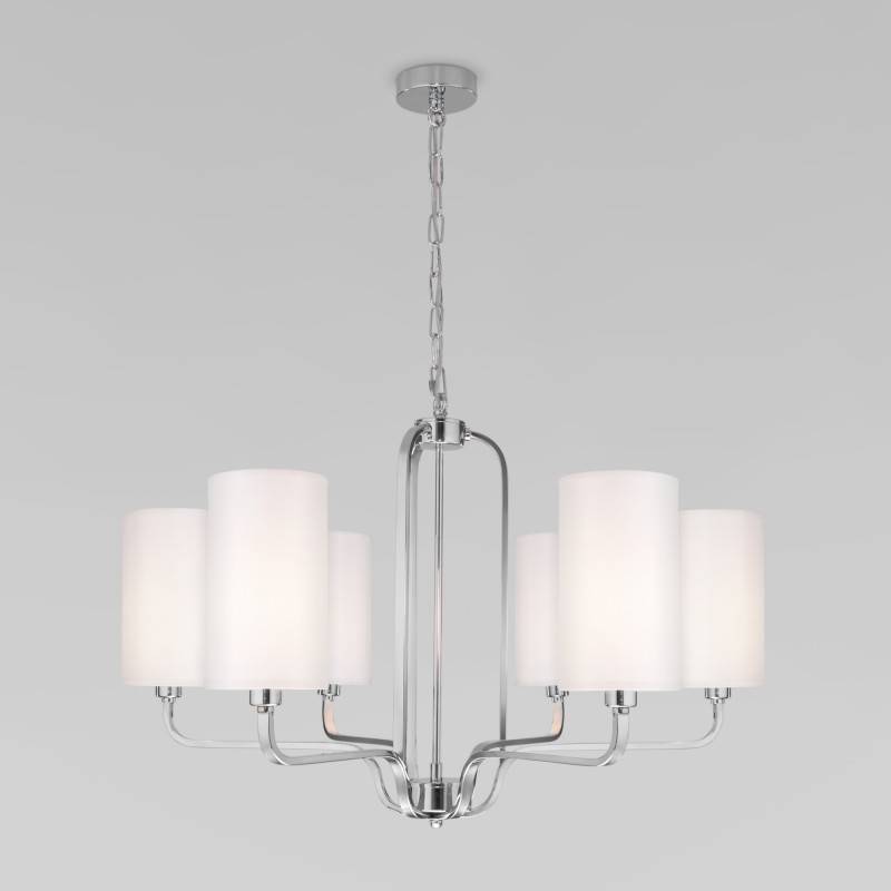 Подвесная люстра Eurosvet 60128/6 хром