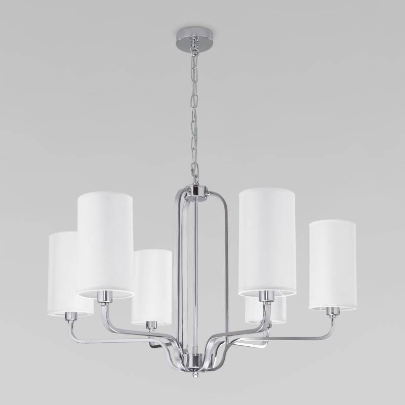 Подвесная люстра Eurosvet 60128/6 хром