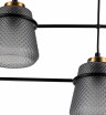 Подвесной светильник Indigo Astratto 11016/3P Black