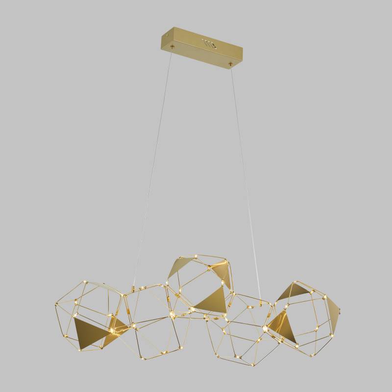 Подвесная люстра Eurosvet 90368/5 медь