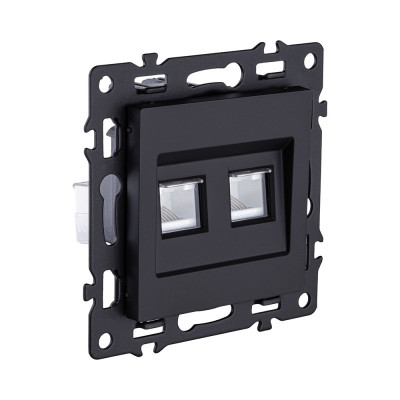 Розетка KOLLINGER AS-018BK