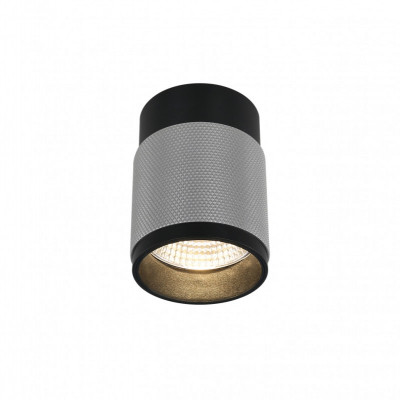 Накладной светильник iLedex 1955-10W-3000K-36 BK+SL