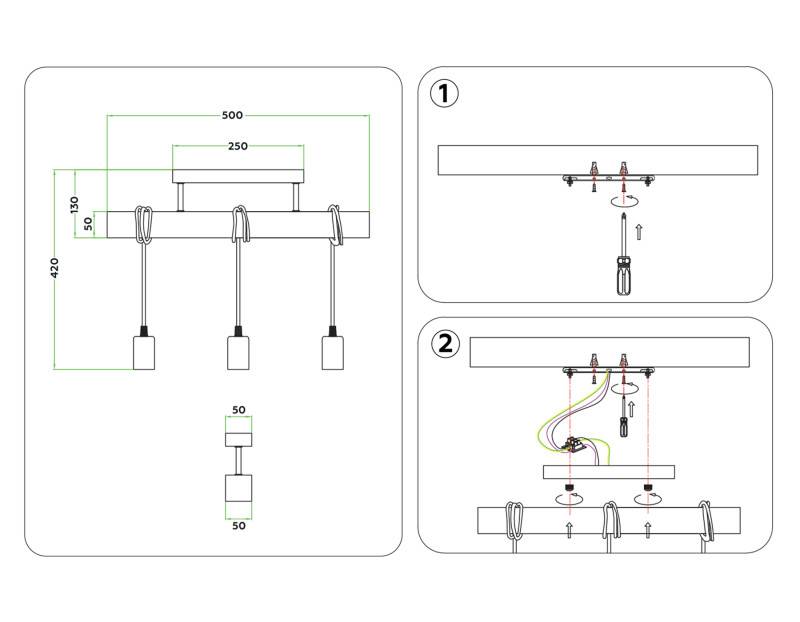 Подвесной светильник Ambrella Light TR8182