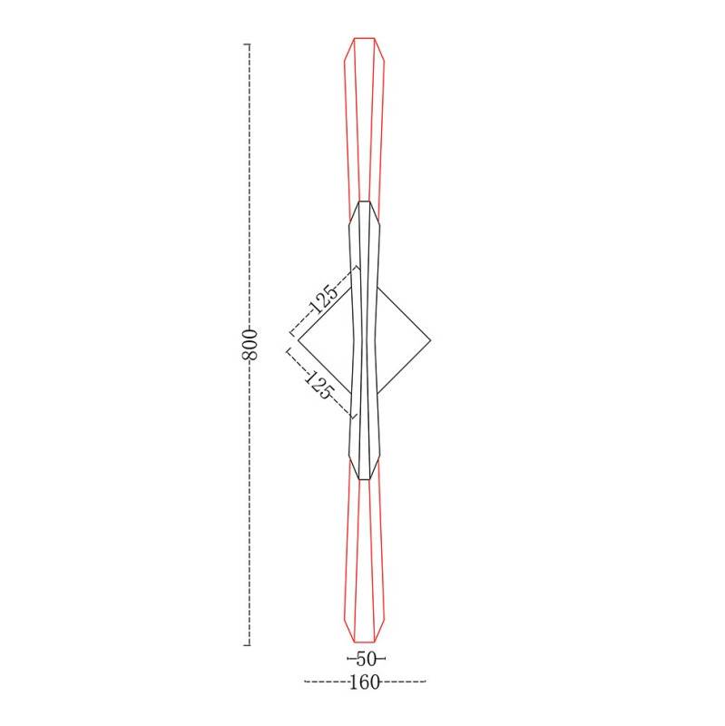 Бра Fluorite FL1205-2W
