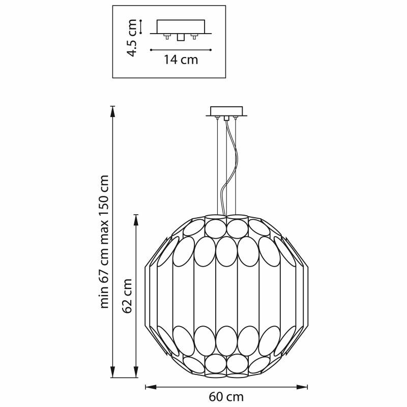 Подвесная люстра Lightstar 720802