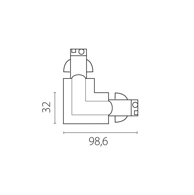 Коннектор Lightstar 504126-FRPS