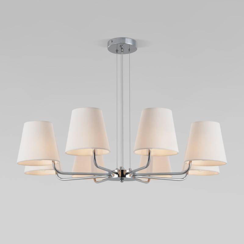 Подвесная люстра Eurosvet 60155/8 хром