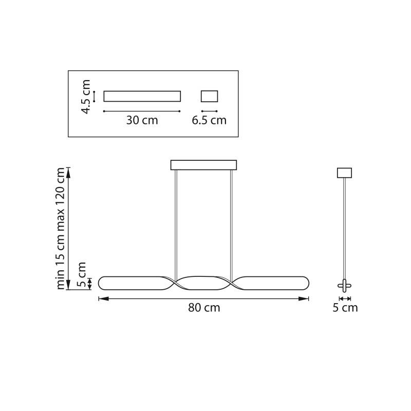 Линейный светильник Lightstar 615089